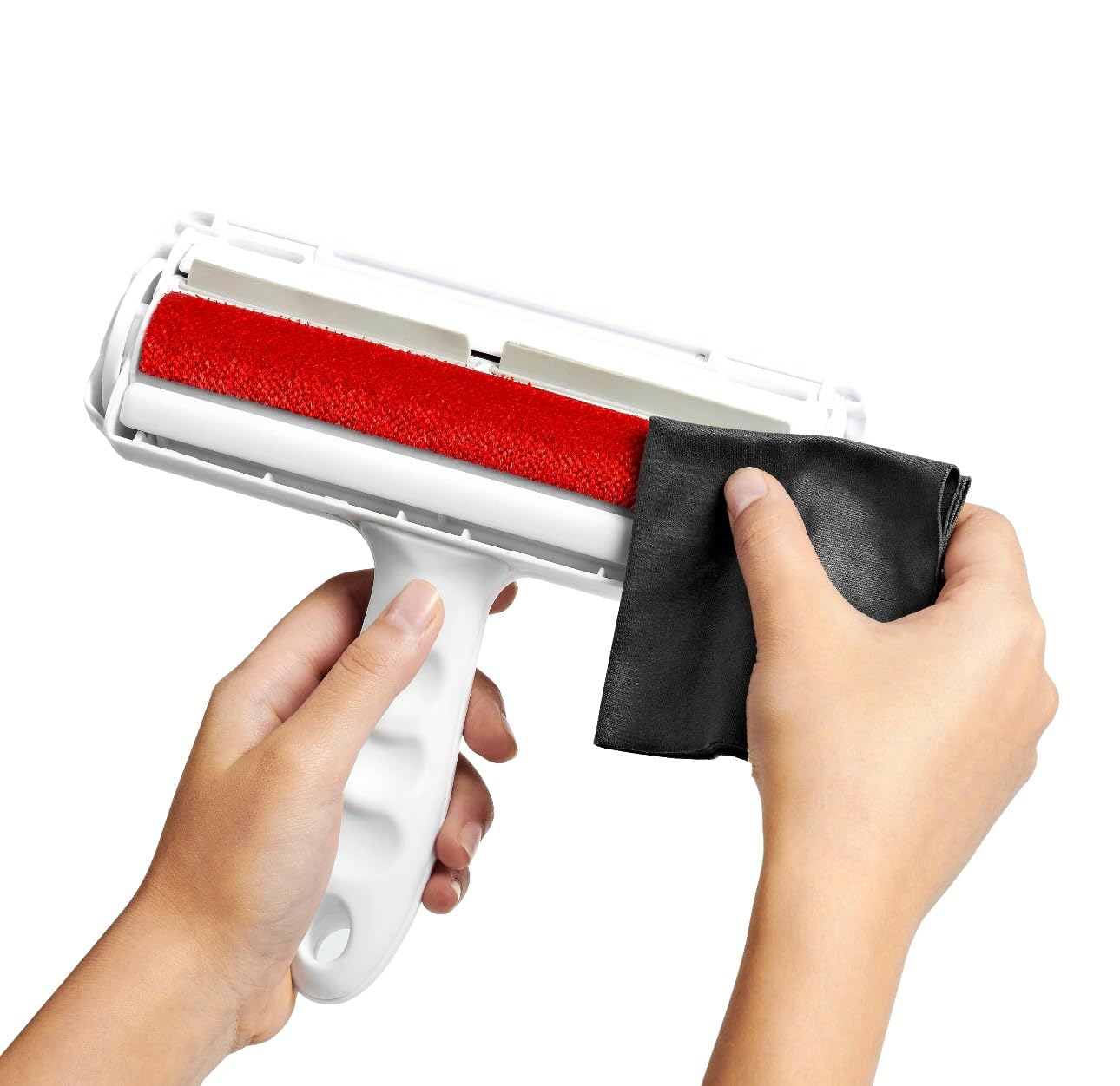 Pet Hair Remover, Felt Roller Collects Dog/Cat Hair, Works on Clothing and Furniture