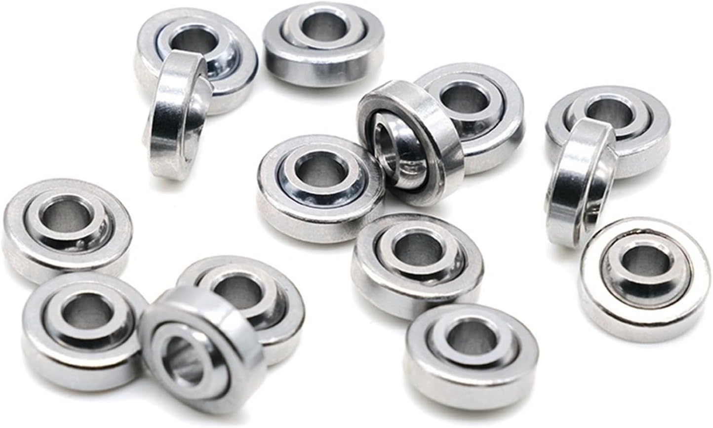 GE5C Self-lubricating Radial Spherical Plain Bearings 5Pcs GE5C/GE5UK 5 * 14 * 6mm(5PCS GE8C)