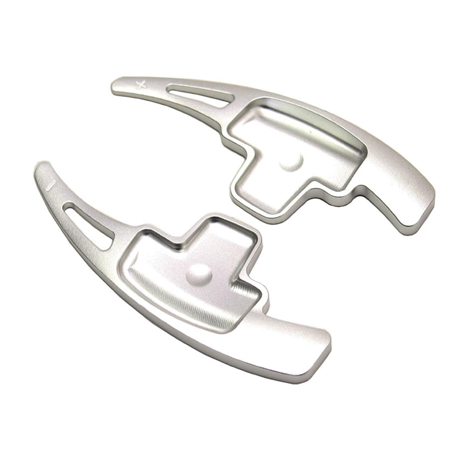 GMZQSN DSG Paddle Shifters for Mercedes for A for B for M for GLK for SLK - Extend(Silver)