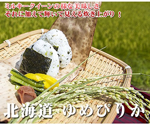 Amazon.co.jp: 【精米】 北海道 無洗米 ゆめぴりか 5kg×2 令和7年産
