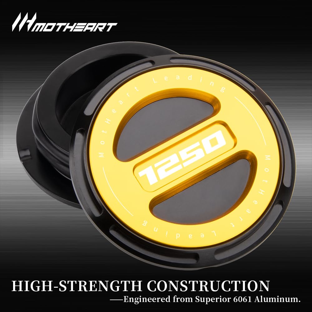 Tappo di copertura per telaio per moto R1250GS 2019-2023 R1250GS Adventure 2019-2024 R1250RT 2019-2023 R1250GS HP 2018-2023 R1250gs Adventure Accessori (oro)