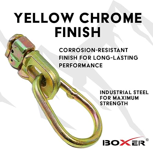 Miniatura 6 de Boxer  Paquete de 20  Anillo de pera doble con ajuste de riel L  Accesorio L de 5,000 libras