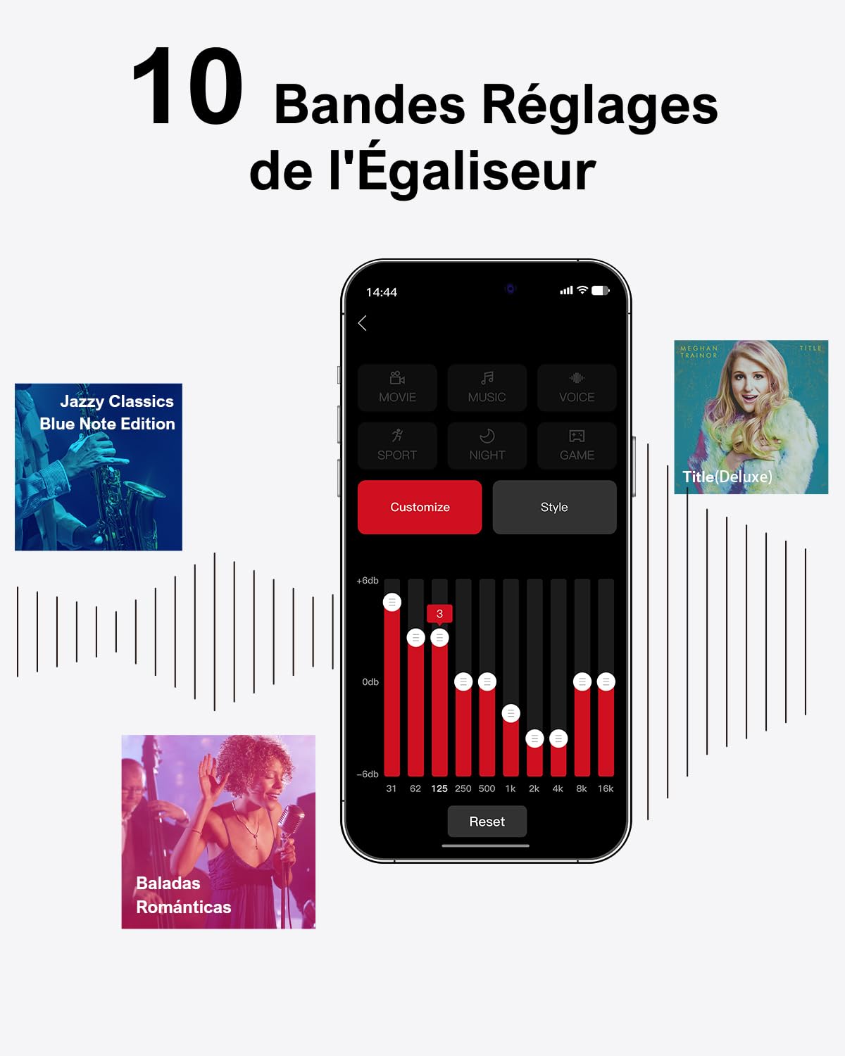 ULTIMEA Barre de Son 7.1 avec Son Surround Virtuel, avec 8 Haut-Parleurs Haute Performance, Subwoofer sans Fil 6,5", Appli Intelligente, Home Cinéma, Poseidon D70