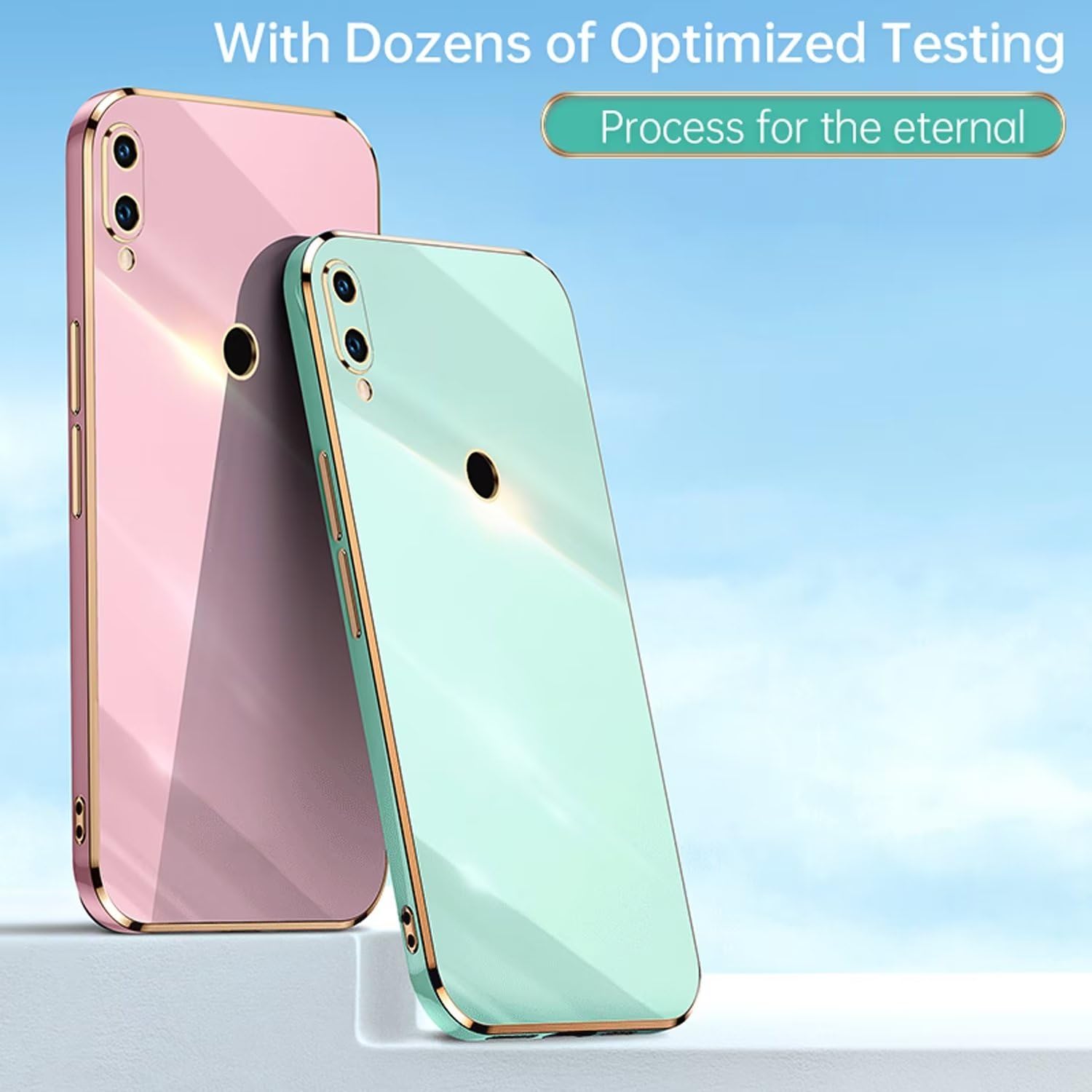 Cover TPU Huawei P SMART Z Cadorabo Gialla - Protezione Antiurto