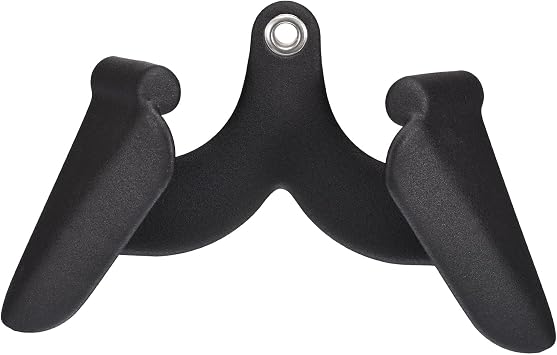 uxcell LAT Pulldown Bar Gym Fitness Pulldown T Bar V Bar Rowing Cable Machine Attachment Back Tricep Strengthening Training Close Grip Handle