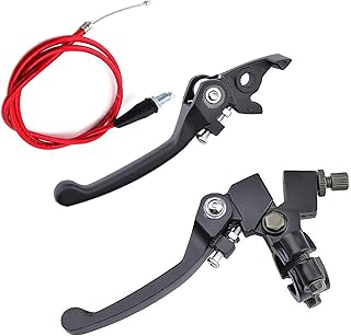 KAKO Clutch Brake Handle Levers for 22mm 7/8 inch Handlebar, Fit for 110cc 125cc 140cc TTR SSR Xmotos Apollo 125 Pit Dirt Bike CRF50 CRF70 Motor Bike Motocross Parts