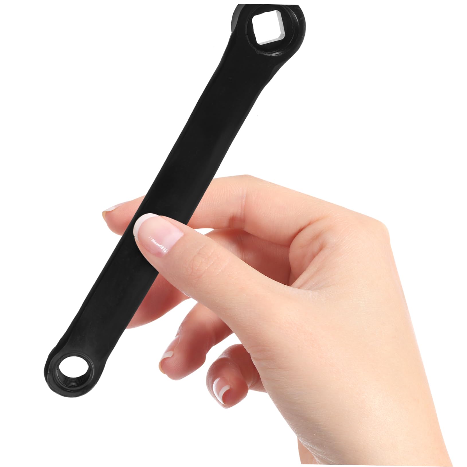 Toddmomy Set Pedivelle Bicicletta Braccio Manovella Quadrato, Corona 40 Denti in Metallo Nero, Resistente e Compatibile per Mountain Bike, Bici Pieghevoli e Fixie, Accessorio Sostitutivo