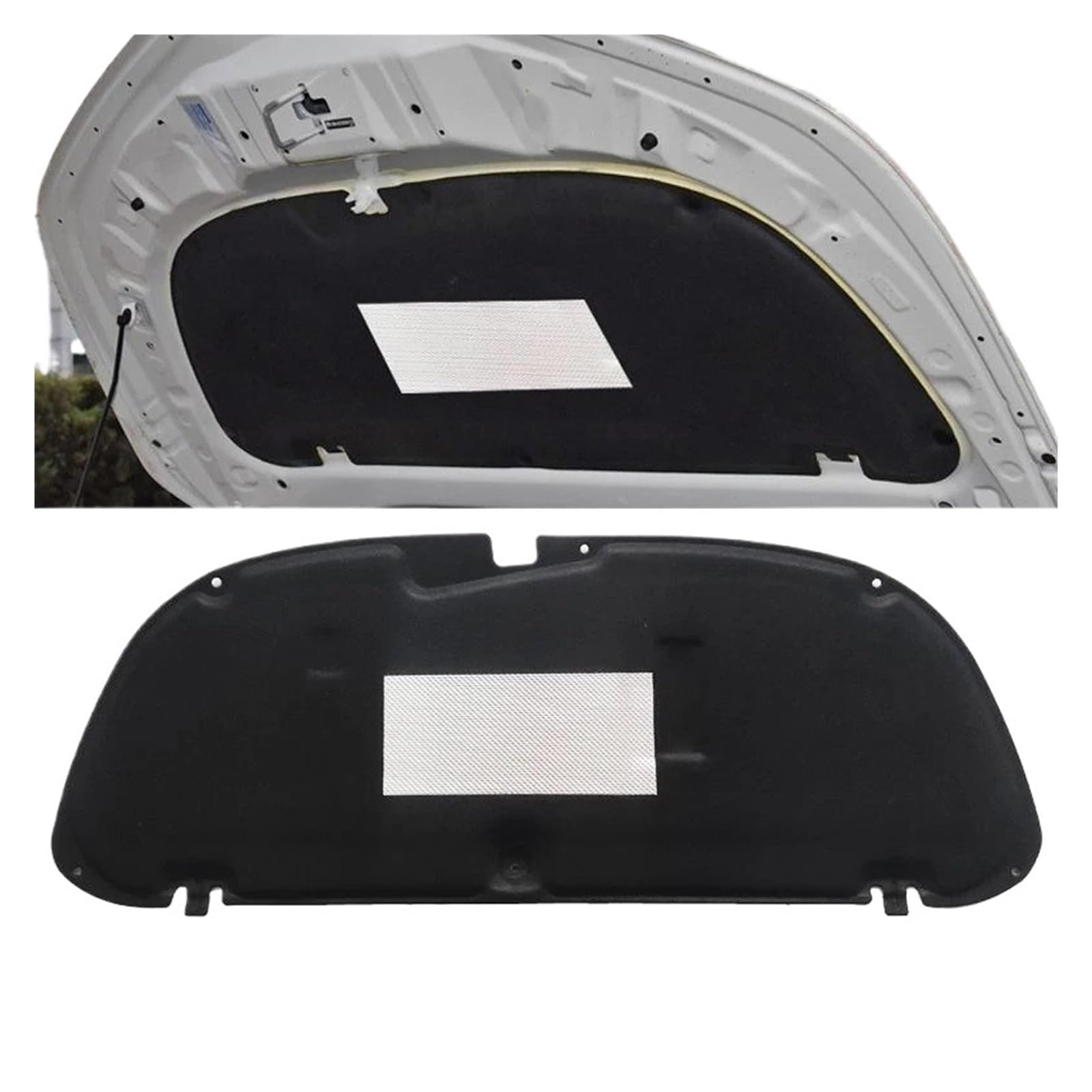 for Toyota for Corolla for Touring Sports 2019 2020 Flame Thermal Retardant Sound Pad Insulation Mat Accessories Front Hood Engine Engine Insulation pad