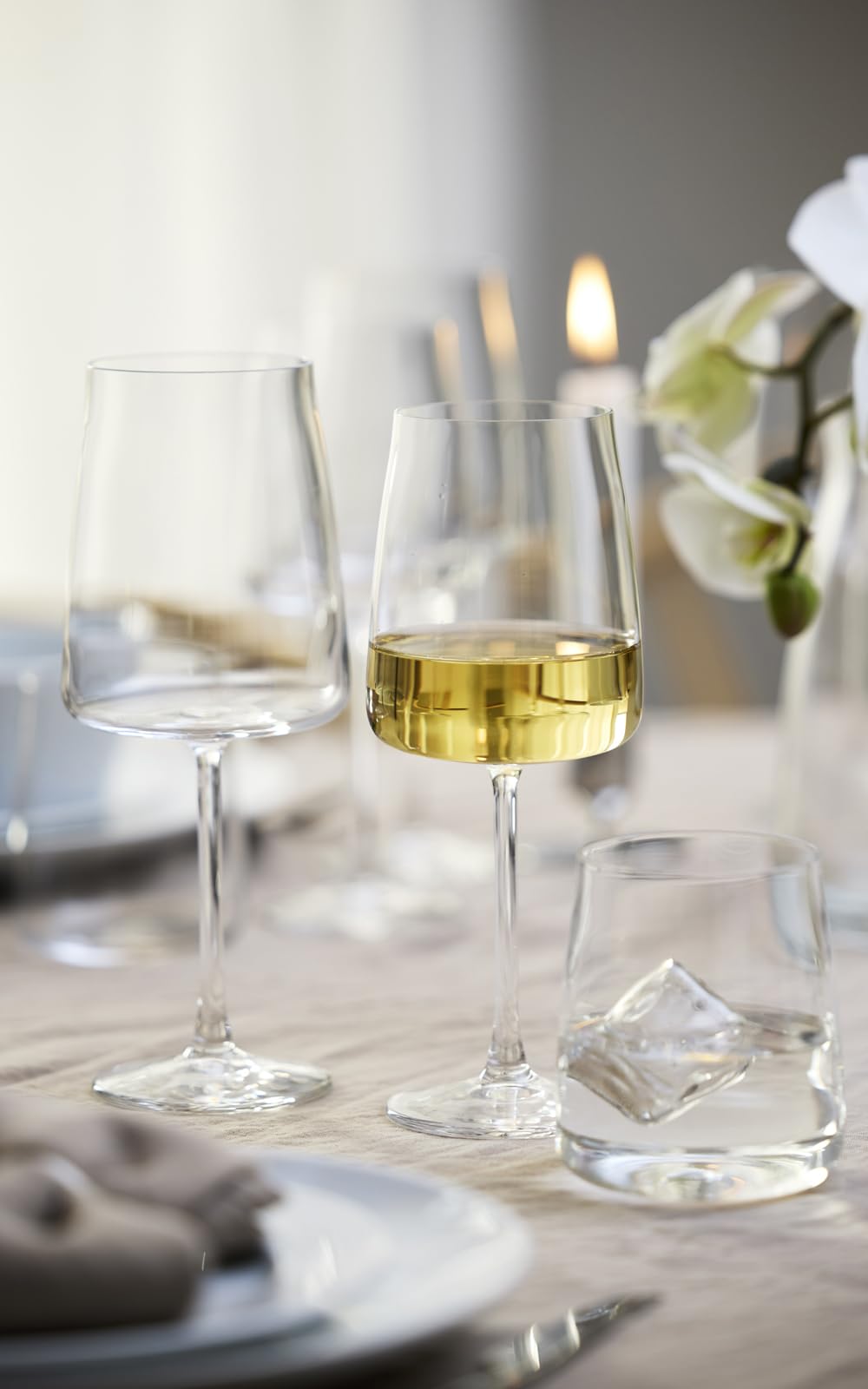 Lyngby Glas Zero Kırmızı Şarap Kadehi 4 Adet 54 Cl