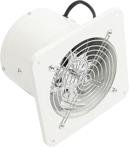 Miniatura 6 de Gdrasuya10 Ventilador de escape de 6 pulgadas, 2800 RPM, extractor de alta velocidad, ventilador de ventilación de humo, 40 W, 380 CFM, montado en