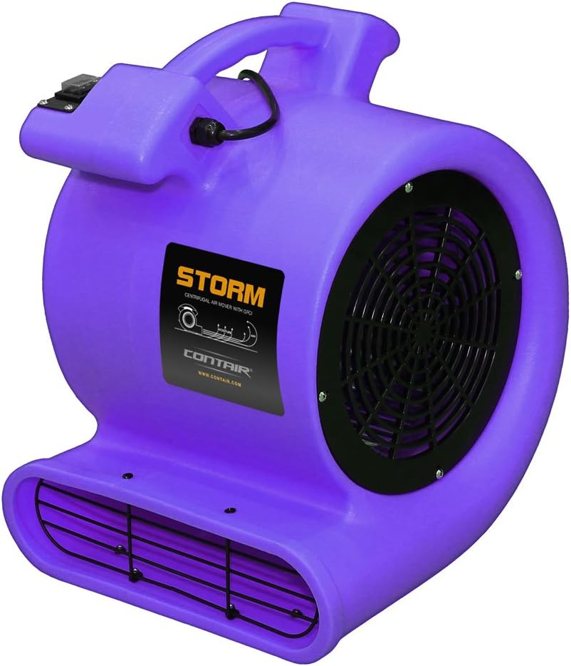 STO2500PU Storm Floor Fan High Air Mover Carpet Dryer Blower, Purple