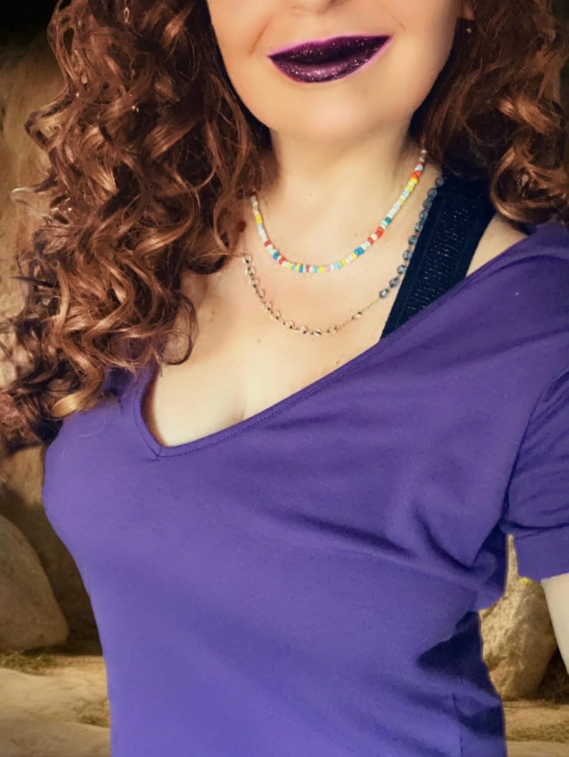 Beyove Sexy Tops for Women Deep V Neck T-Shirt Summer Short Sleeve Going Out Top Vacation Outfits - Image 2