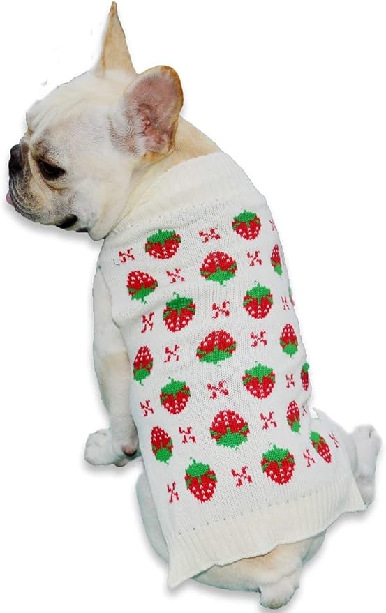 Dog Sweaters for Pets Knitwear Elegant Warm Knitted