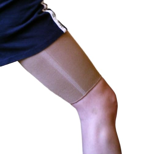 Miniatura 2 de Alpha Medical Soporte de compresión sin cordones para muslos, manga de soporte eficaz para isquiotibiales e ingles para una recuperación y