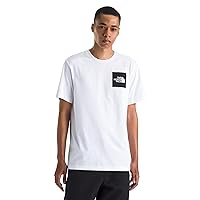 THE NORTH FACE NF0A8A6MFN4 M S/S FINE Tee T-Shirt Uomo TNF White Taglia XL