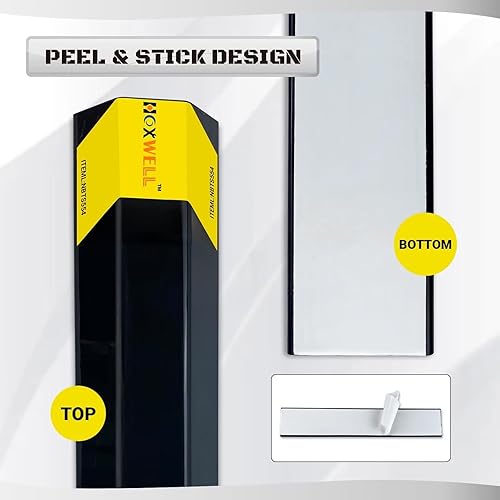 Miniatura 3 de 2 piezas de ayudas de estacionamiento resistentes de 16 pulgadas para garaje, aparatos de estacionamiento que protegen las paredes del coche y del