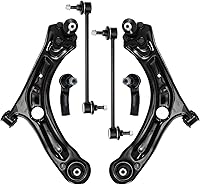 Vista 68 de Detroit Axle - Kit de extremo delantero para Chrysler 300 Dodge Charge 2011-2018 Challenger, 2 brazos de control traseros inferiores, 2 barras