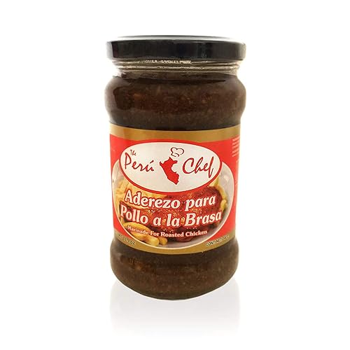 Peru Chef - Aderezo Para Pollo a La Brasa - Tarro de 10.5 Oz