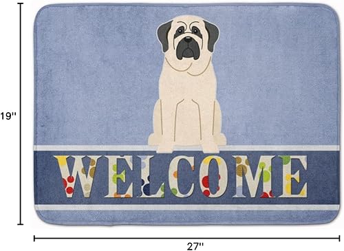 Miniatura 3 de Caroline's Treasures BB5598RUG - Tapete de espuma viscoelástica lavable a máquina, tapete de baño antideslizante, duradero, grueso, lavable a