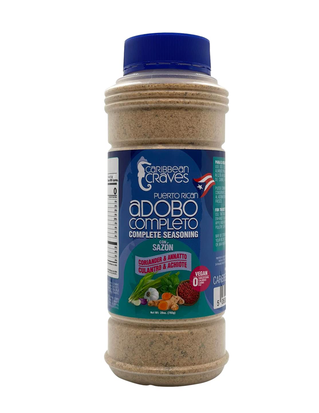 Caribbean Craves - Adobo Completo con Sazon
