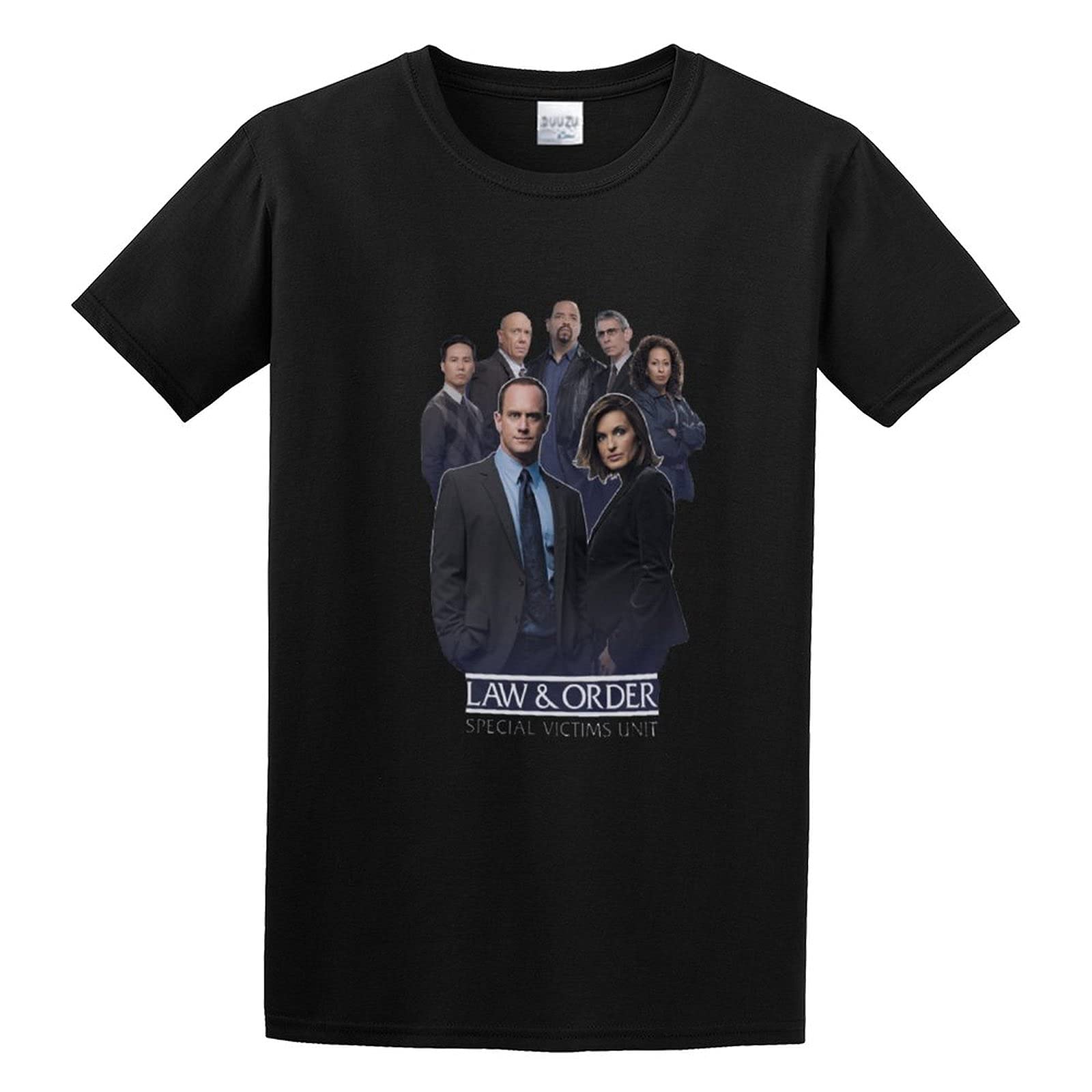 Doctor Li Unisex Black Law And Order Svu Team 100% Cotton Short-Sleeve T-Shirts Xxxl