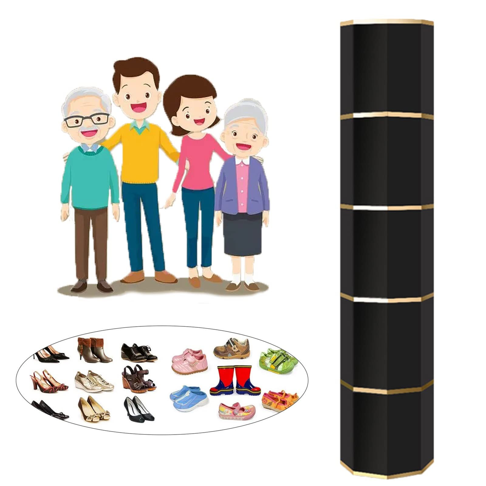 Buy Rotating Shoe Rack Tower,Shoe For Entryway,Hidden Shoe Rack