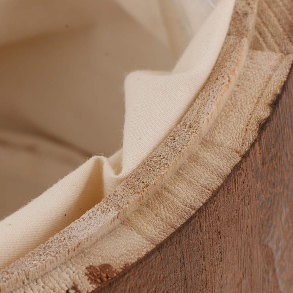 Großes Teefass Aus Holz, Küchenaufbewahrungsbehälter für Losen Tee, Mehl, Kaffee, Bohnen Und Konserven, L