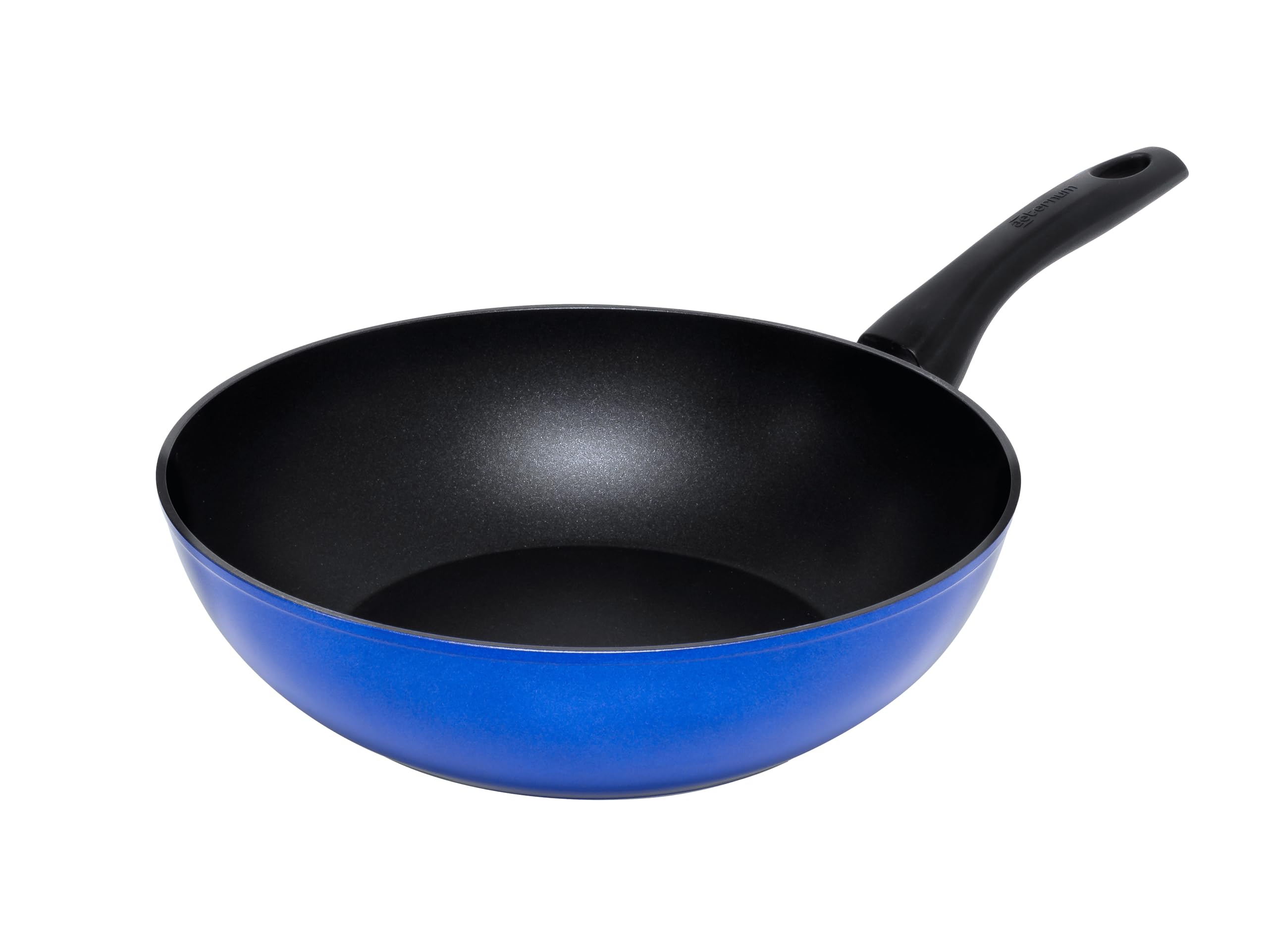 Aeternum Hawaiana Dream Padella Antiaderente, 24 cm, Blu e Nero NO INDUZIONE