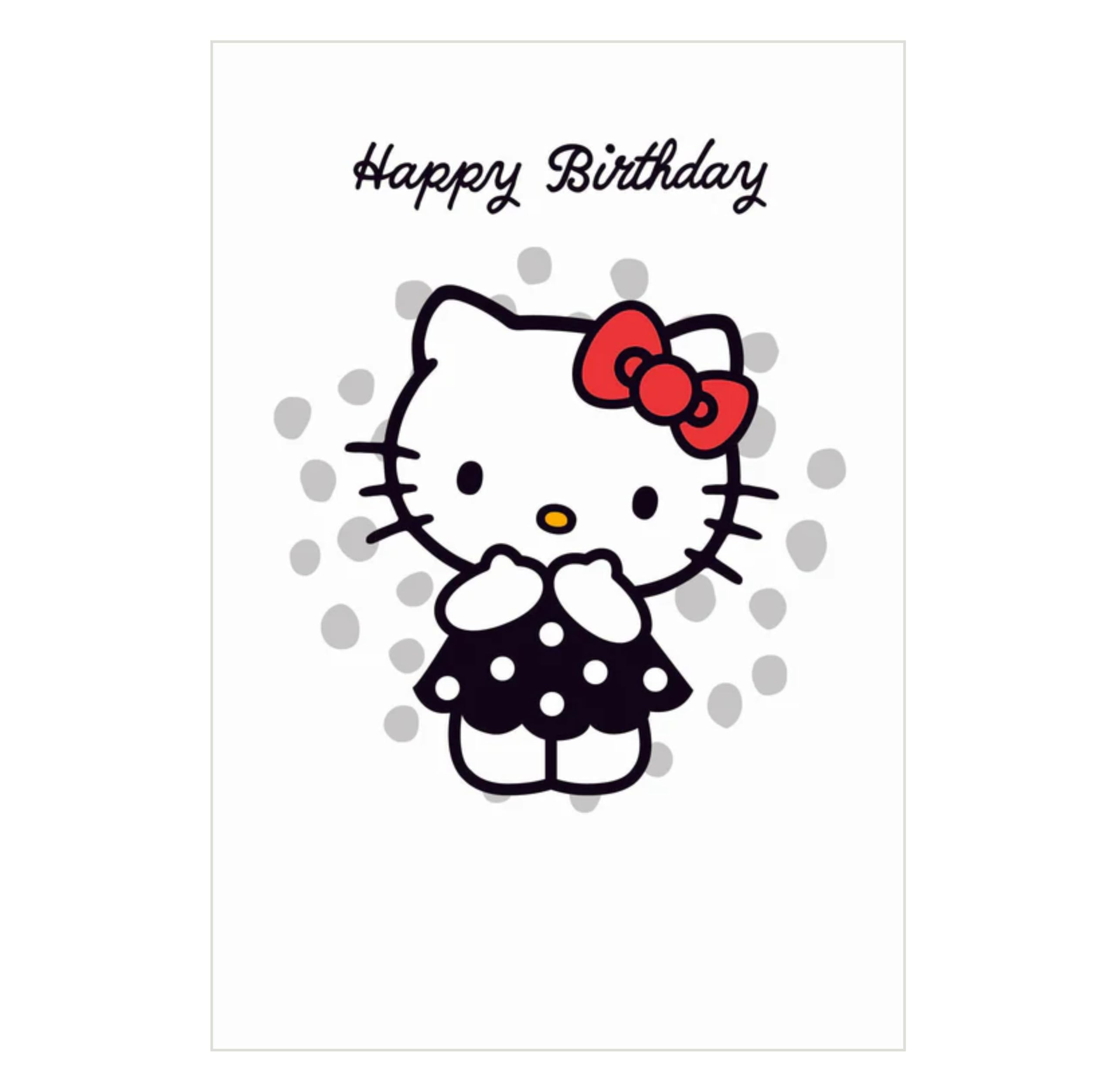 Hello Kitty Generic Birthday Card