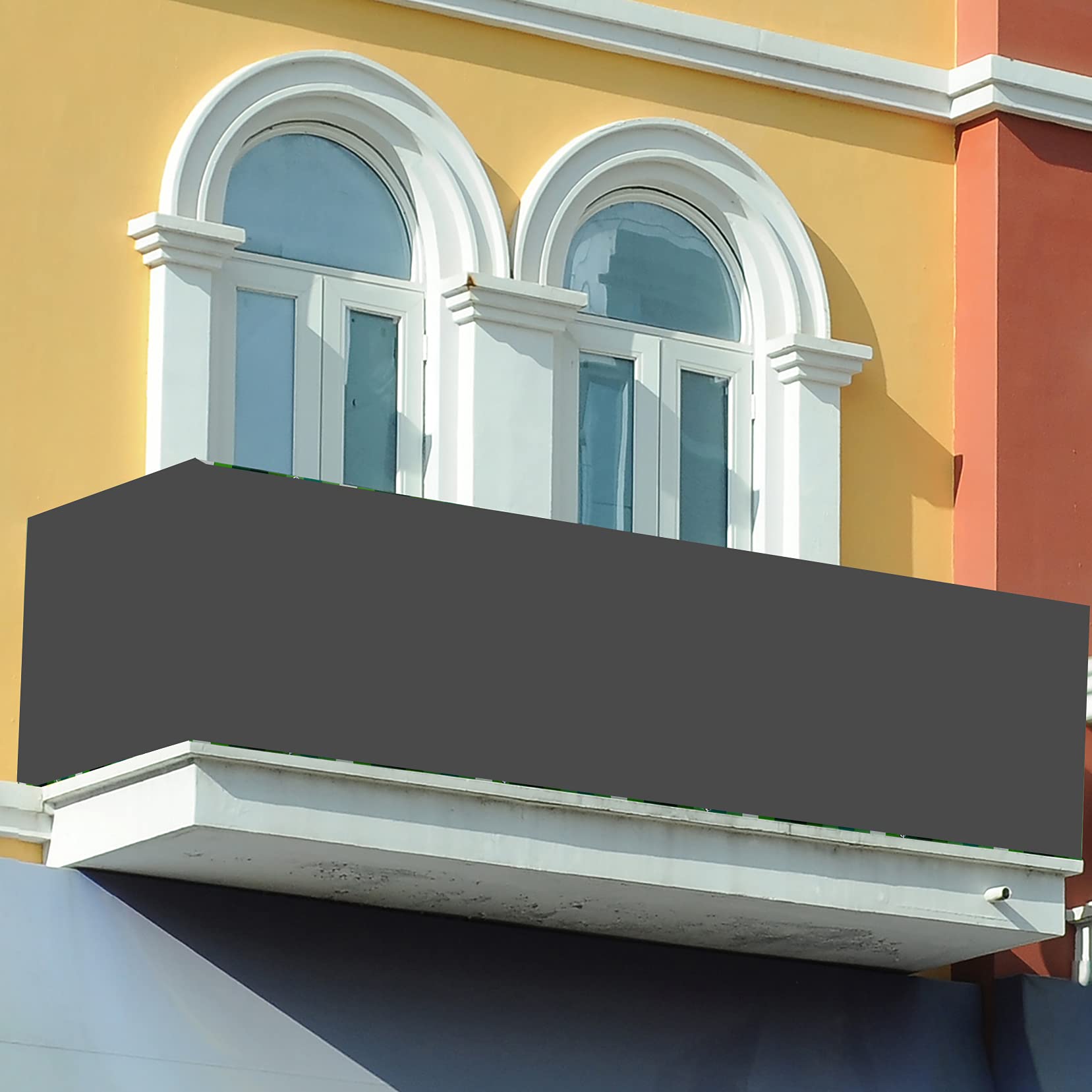 ZYFA Balkon-Sichtschutz – Blickdicht, Wetterfest, In Verschiedenen Größen Für Balkon & Garten