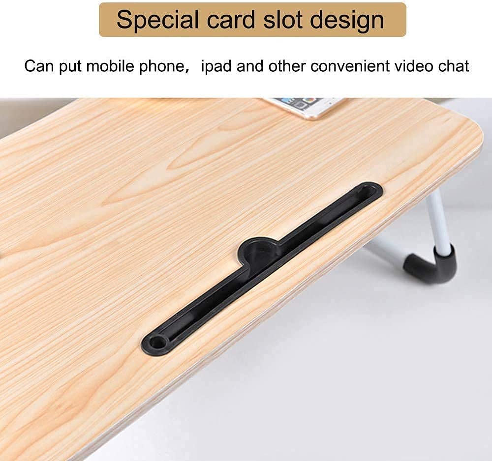 Parivar Foldable Bed Study Table Portable Multifunction Laptop Table