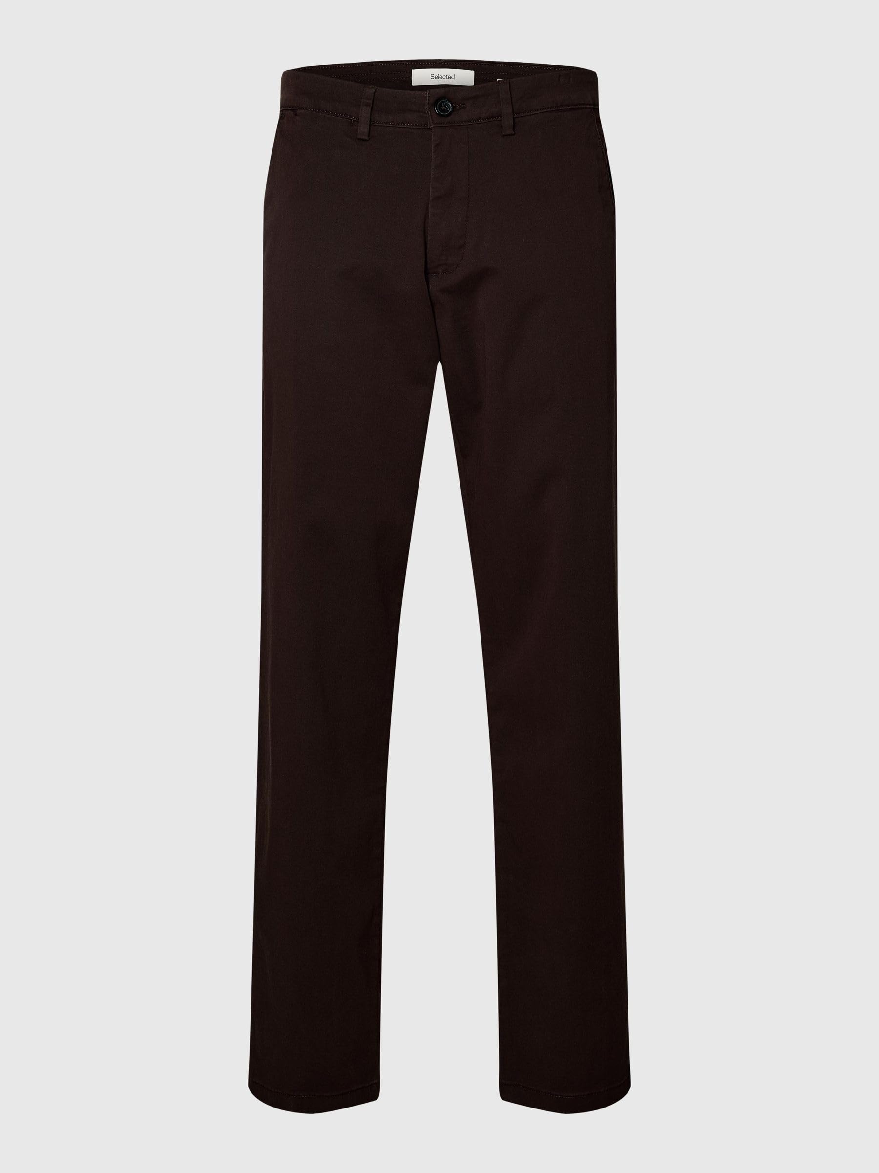 SELECTED HOMME Slhstraight-new Miles 196 Flex Pants W N - Chino Mężczyźni