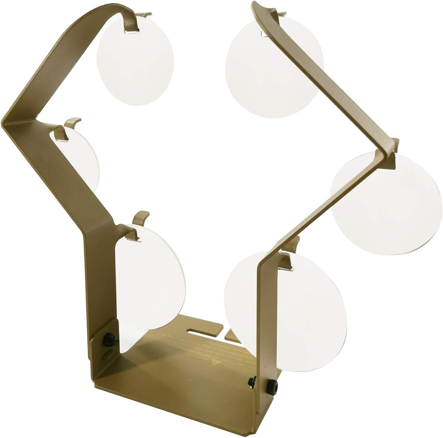 Atflbox Metal Shooting Target Stand with 6 Steel Plates for Pistol Airsoft BB Guns for Outdoor and Indoor (Tree) : Sports & Outdoors