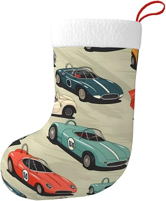 Christmas Stocking Hanging Xmas Stockings Fireplace Decorations Socks for Family New Year Holiday Party Gift