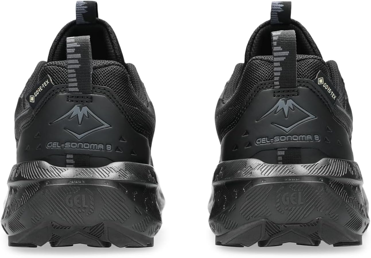 新品！ASICS GEL-SONOMA 8 GTX ブラック　24.5 ASICS アシックス レディース ゲルソノマ 8 ゴアテックス GEL-SONOMA