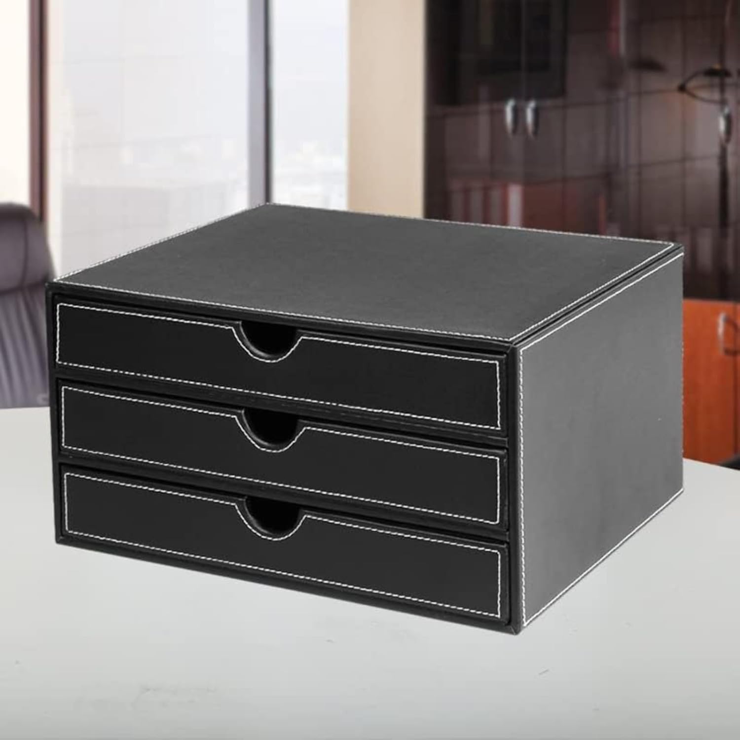 レターケース A4 書類ケース 引き出し付きチェスト 多機能デスクオーガナイザーファイル 引き出し付きデスクトップストレージボックス