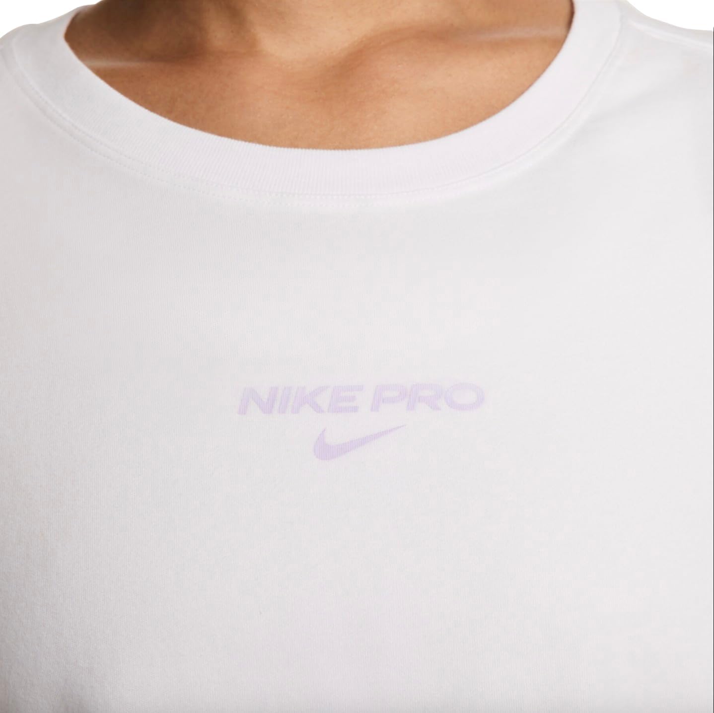 Nike Women's Pro Dri-FIT Cropped T-Shirt - Image 3