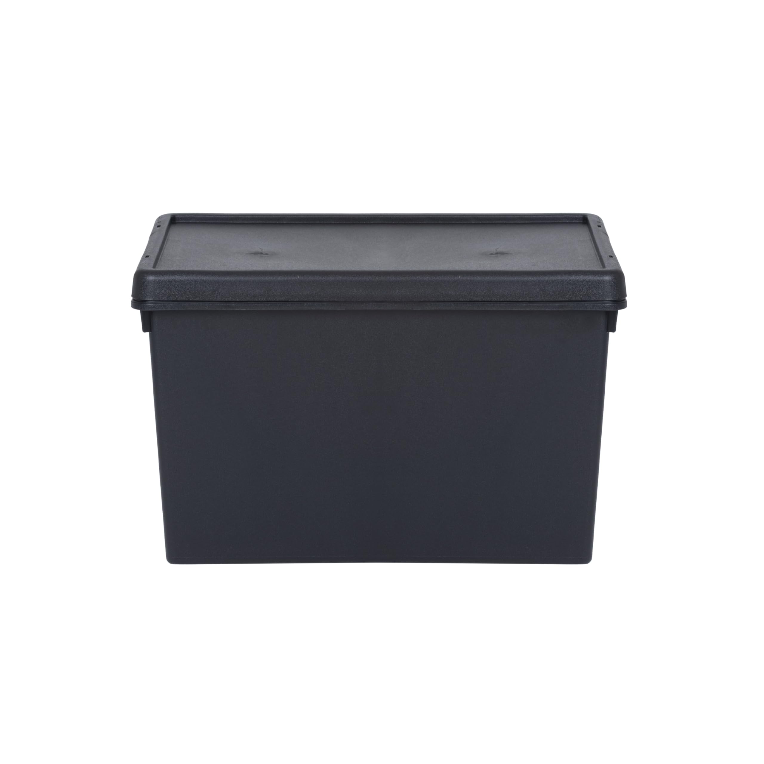 Wham Bam 5 x 62L Heavy Duty Boxes with Lids | Eco-Friendly Storage | Ideal for Tools, DIY & Outdoor Gear | 100% Recycled Plastic | Made in UK