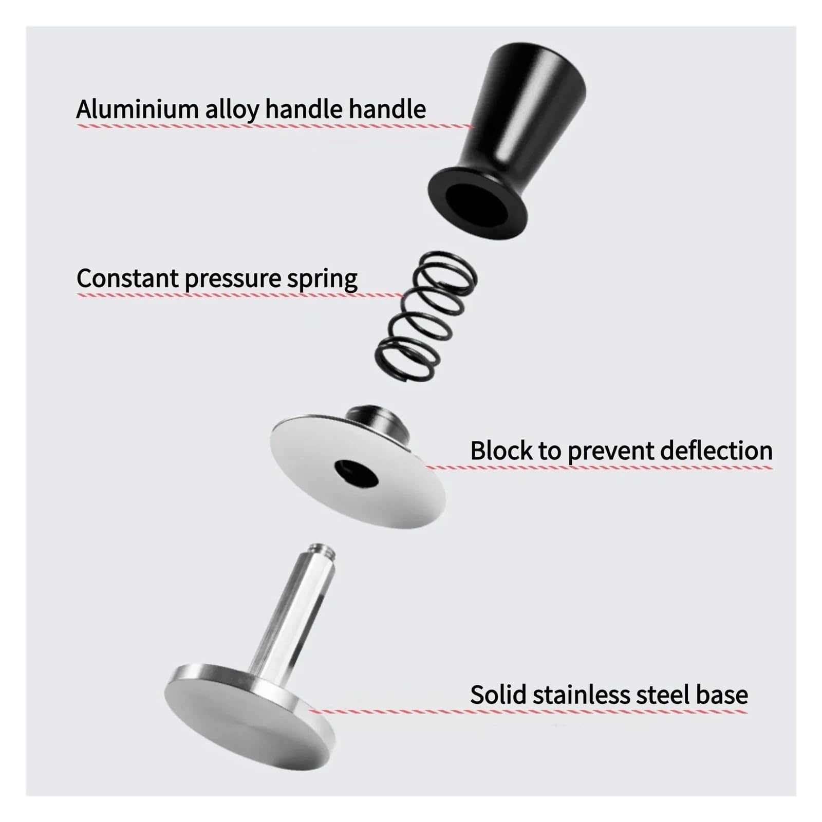 Tamper Calibrato, Tamper Espresso Universale 51 53 58mm