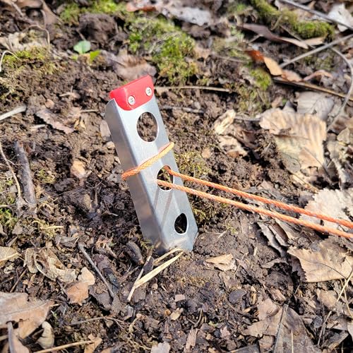 Image of Ultralight Backpacking Trowel, 0.48 oz (13.5g) Red