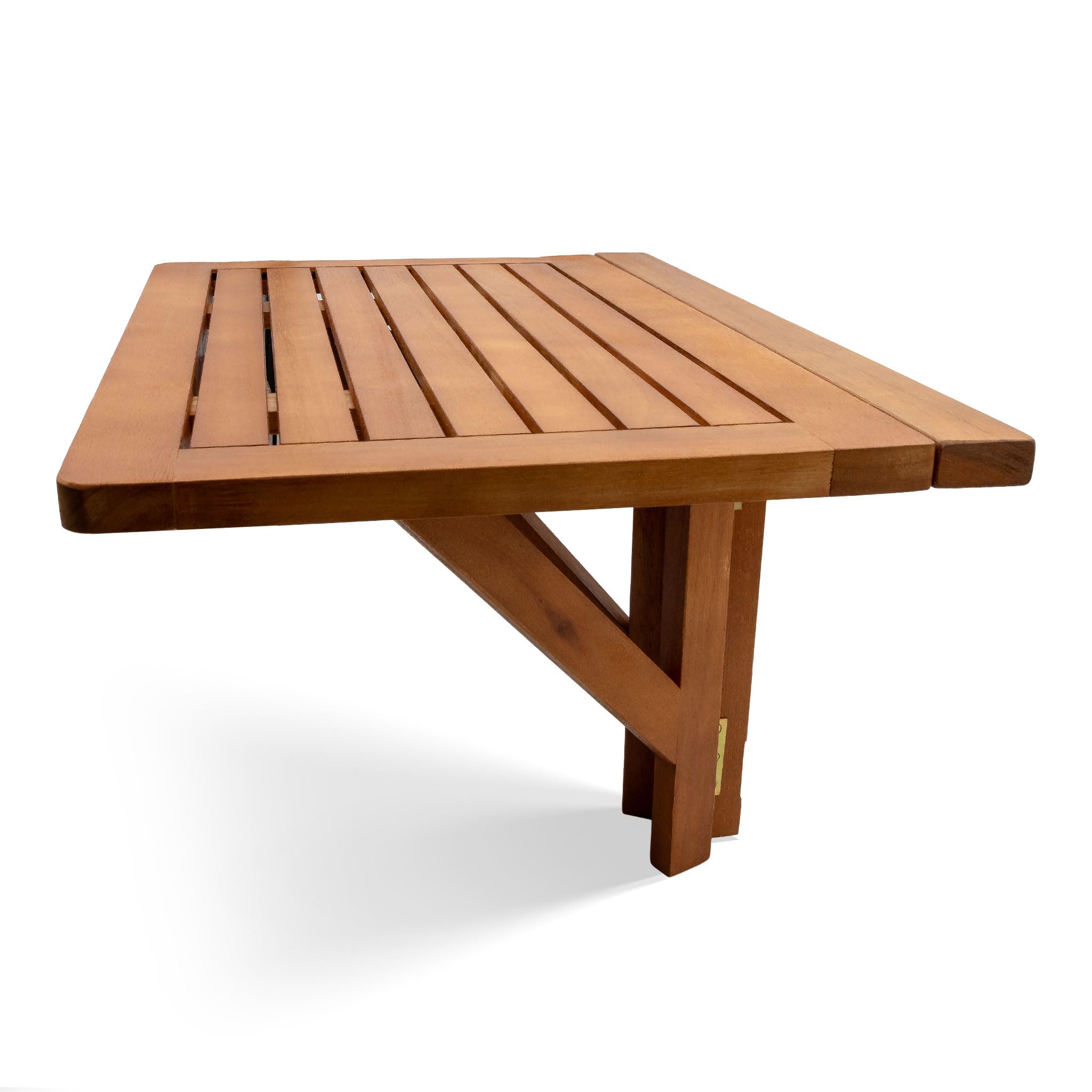 spetebo table de balcon en bois