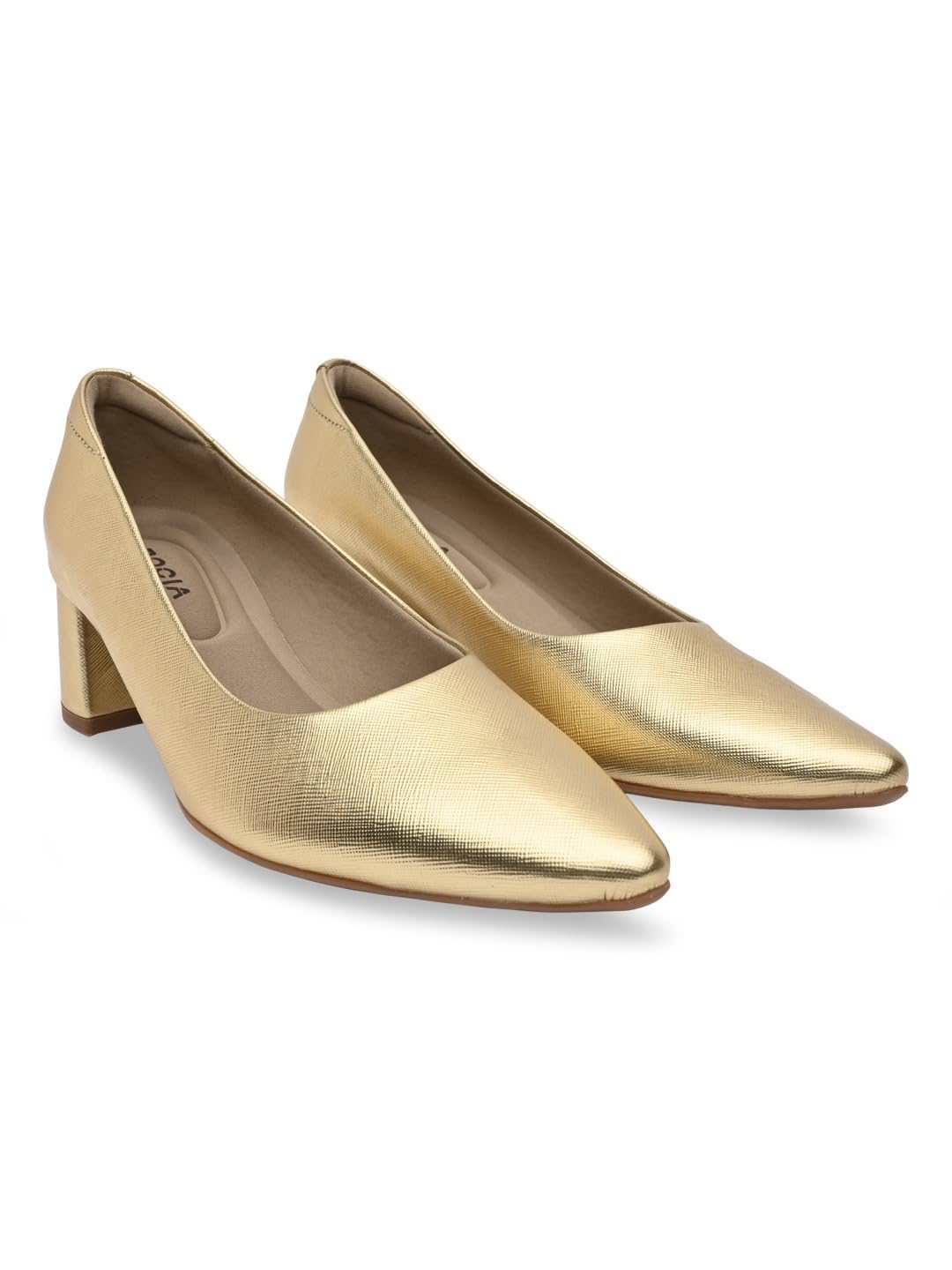 ROCIA by Regal Women Classic Block Heel Pumps