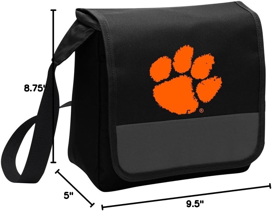 Broad Bay Clemson University Lunch Bag Shoulder Clemson Tigers Lunch Box - Image 5