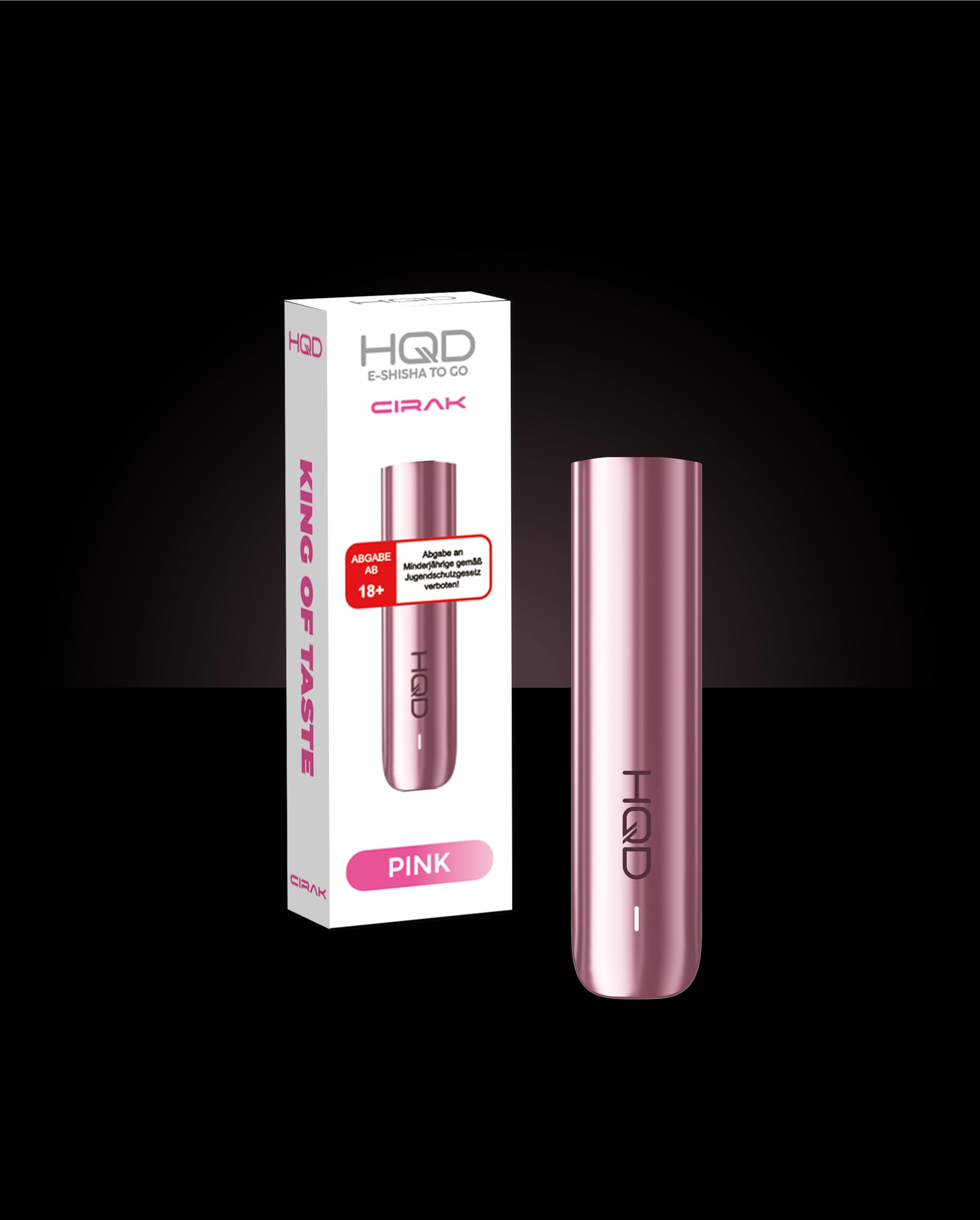 BoRo Miami HQD Cirak Pod Akku - wiederaufladbar via USB-C, Austauschbare  Pods, Rosa: Amazon.de: Elektronik & Foto