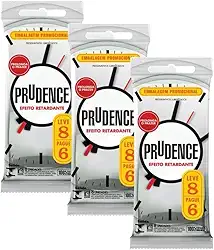 Preservativo Prudence Efeito Retardante 24 Unidades