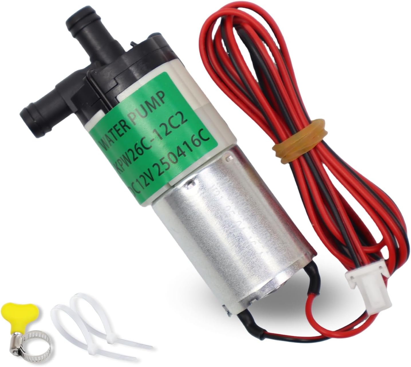 Upgrade KPW26C-12C2 Water Pump Compatible with G E Profile Opal 2.0 Countertop Nugget Ice Maker KPW26C Ice machine pump Countertop Ice Maker Pumps（ DC 12V)