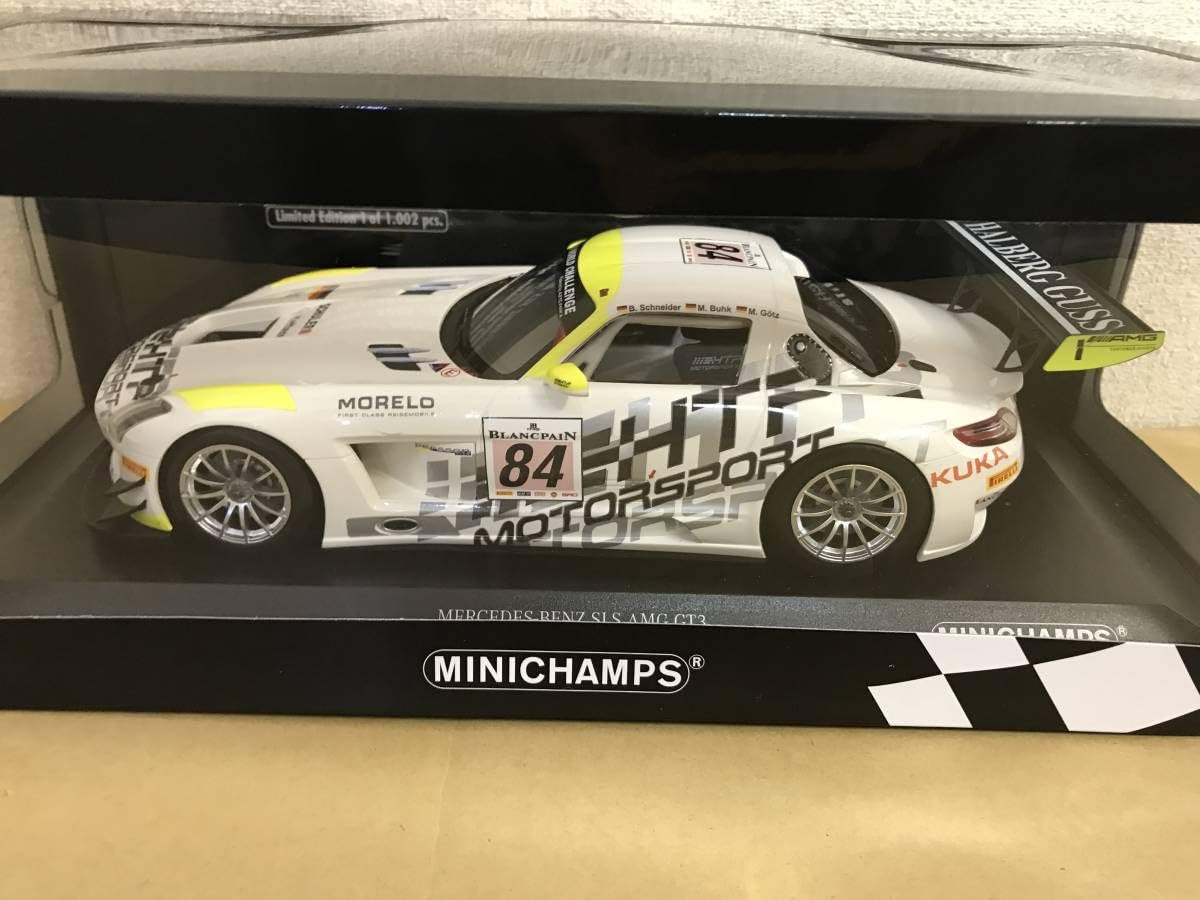 Amazon | 1/18 メルセデスベンツ SLS AMG GT3 No.84 2013 スパ24時間