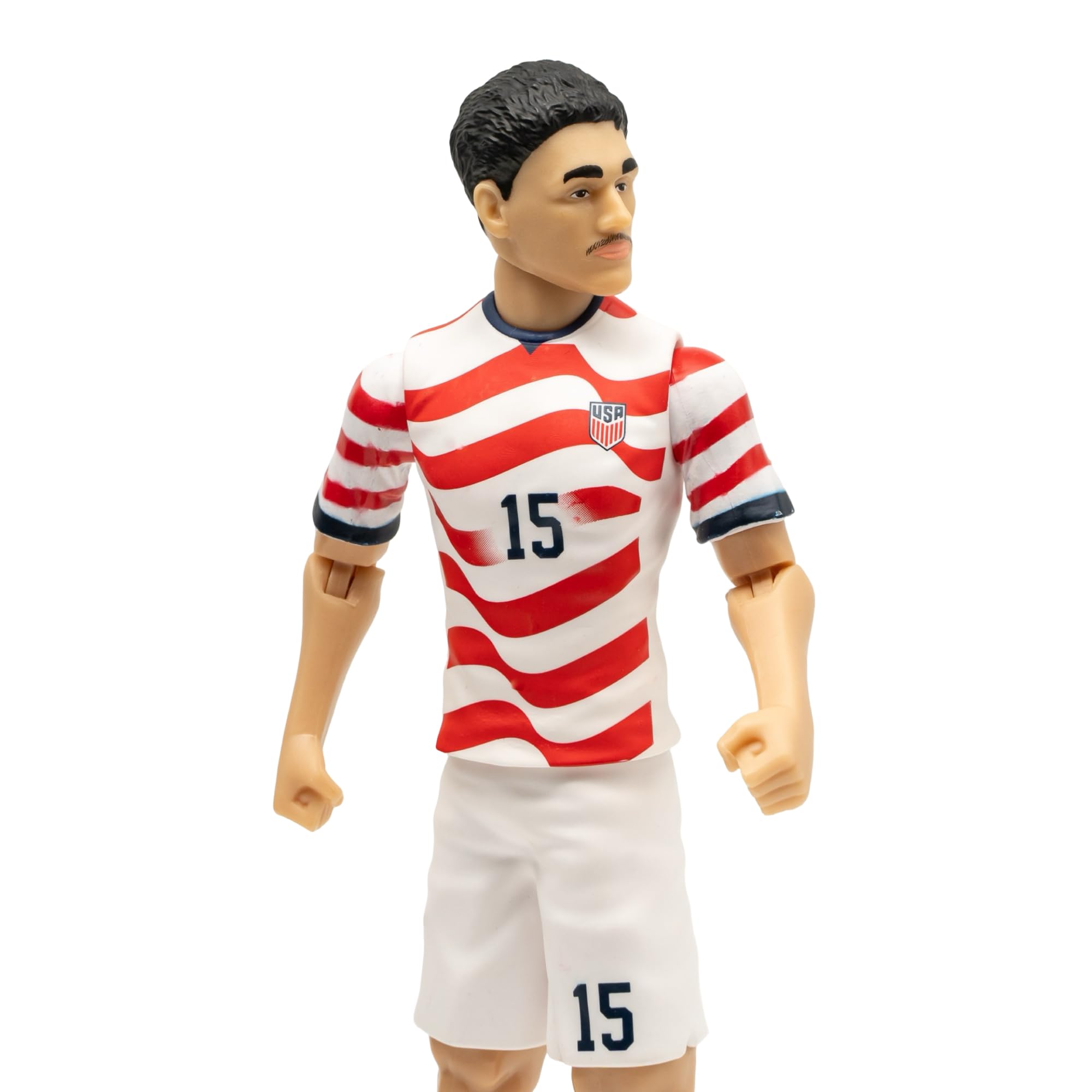 Sockers Banbo Toys 2026 USMNT Johnny Cardoso Figura de acción de fútbol coleccionable de 8 pulgadas