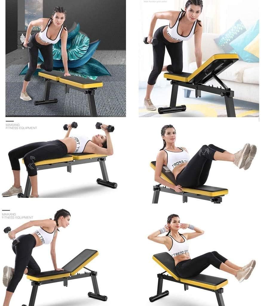 Multi-Function Adjustable Benches Dumbbell Bench Easy to Collect Bench Press Sit-ups Sports Equipment Strength Training Equipment