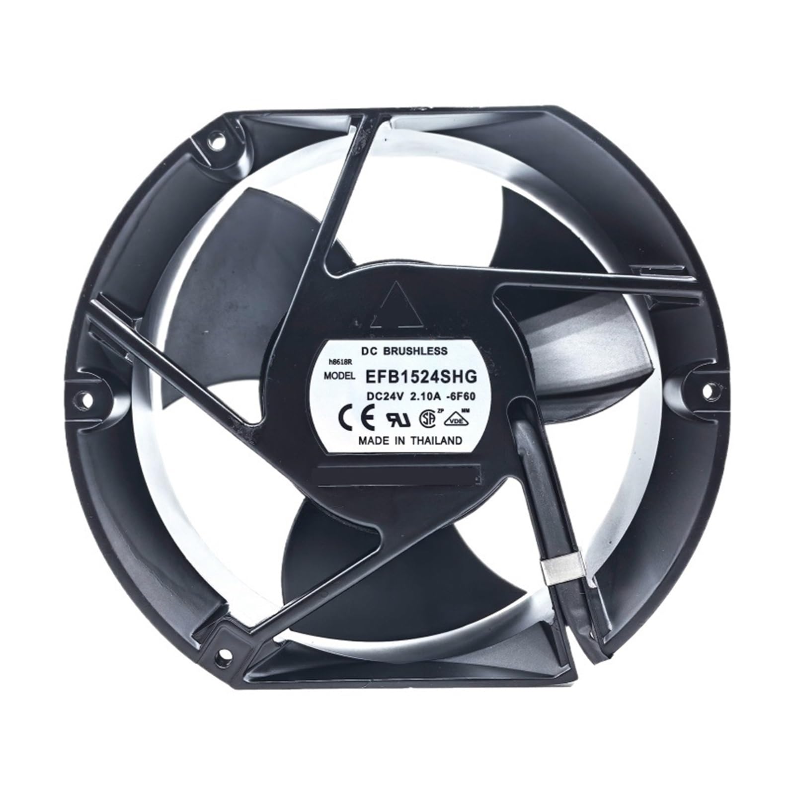 UITGVDQAT EFB1524SHG Cooling Fan 24VDC 2.10A 172x150x50.8mm 2-Wire/3-Wire ACS510/550 frequency converter cooling fan(EFB1524SHG 2-Wire)